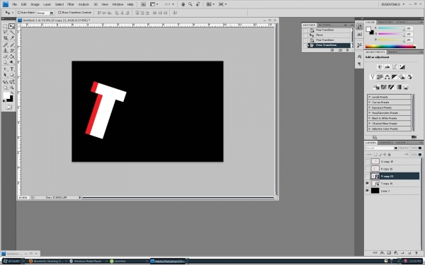 Creation of Creative Typography: Step 1